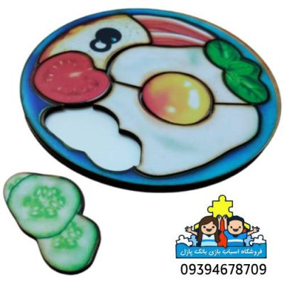 پازل چوبی تخم مرغ